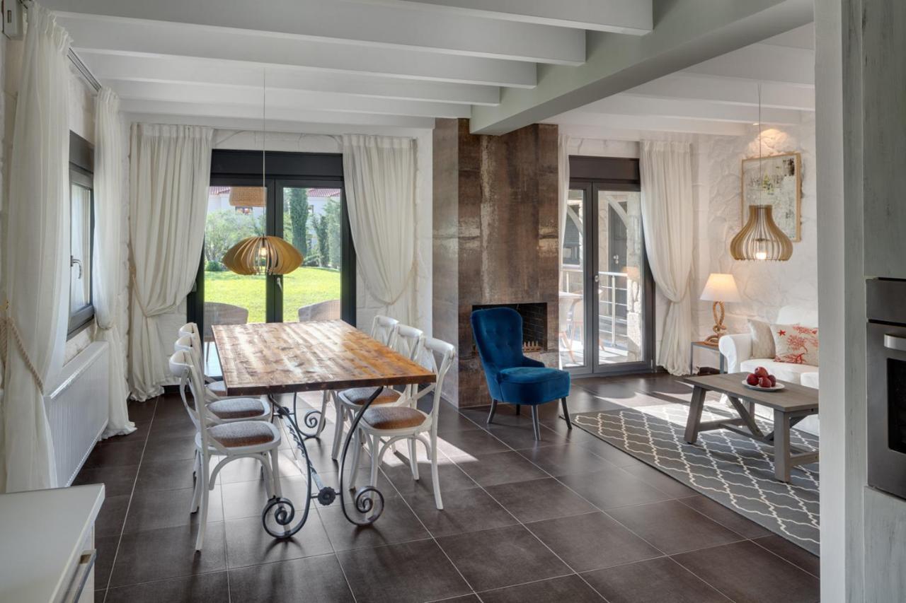 Pohoda VILLAS RESORT Skála Foúrkas Exteriér fotografie