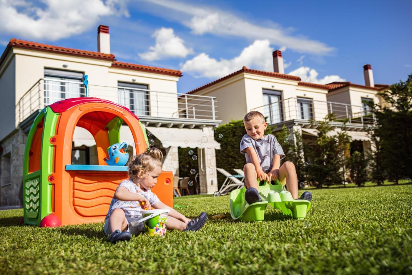 Pohoda VILLAS RESORT Skála Foúrkas Exteriér fotografie