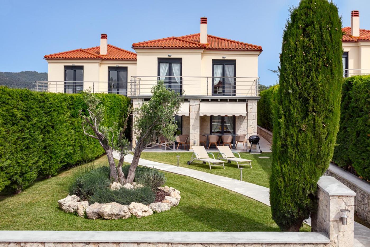 Pohoda VILLAS RESORT Skála Foúrkas Exteriér fotografie