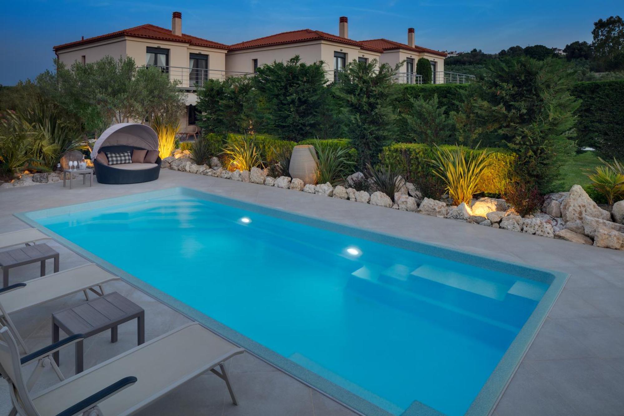 Pohoda VILLAS RESORT Skála Foúrkas Exteriér fotografie