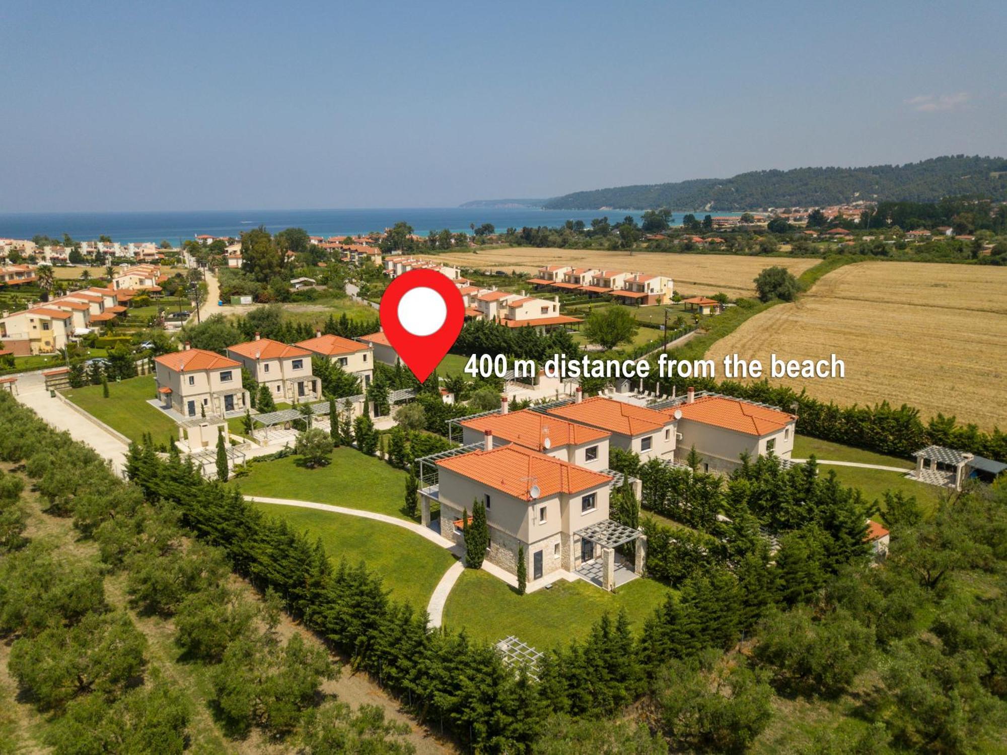 Pohoda VILLAS RESORT Skála Foúrkas Exteriér fotografie