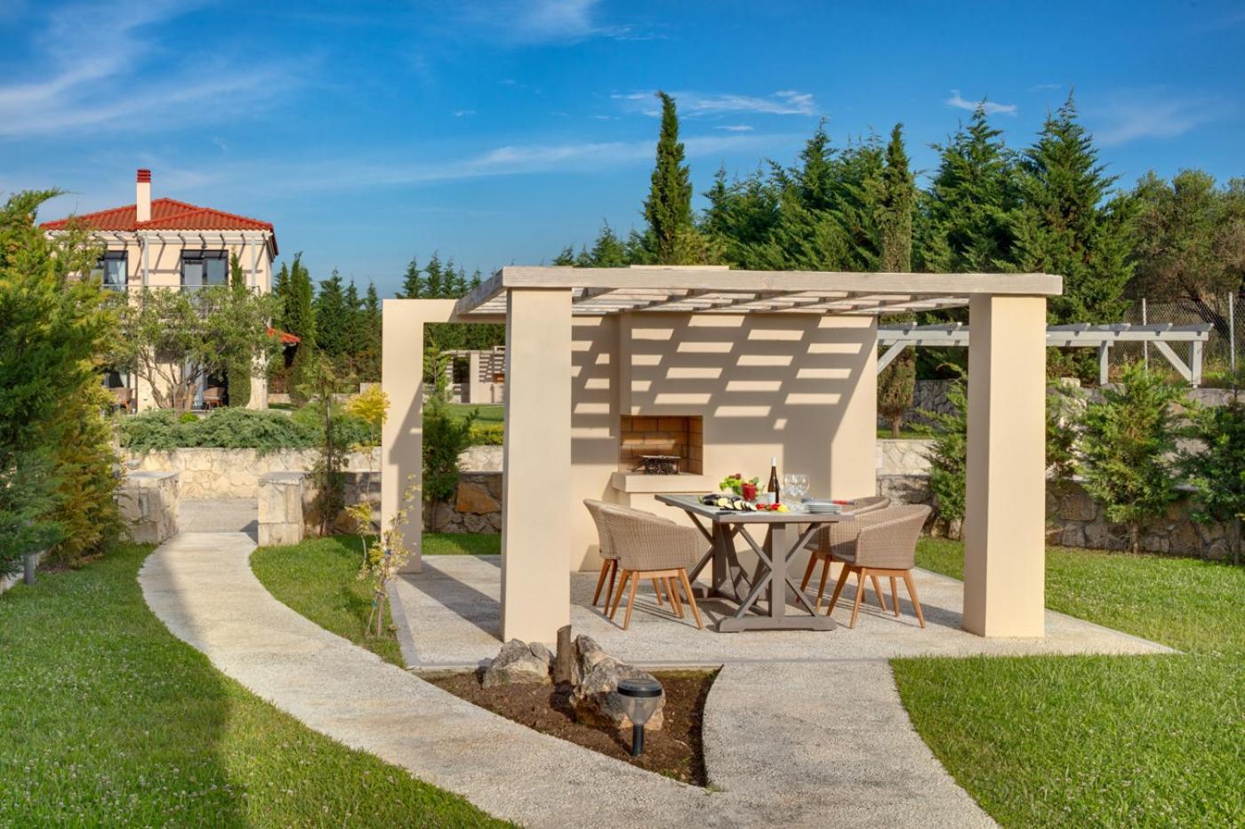 Pohoda VILLAS RESORT Skála Foúrkas Exteriér fotografie