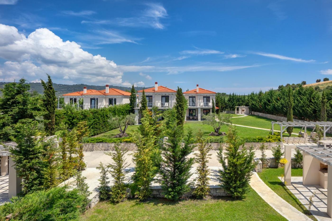 Pohoda VILLAS RESORT Skála Foúrkas Exteriér fotografie